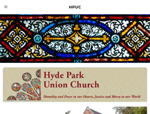 Tablet Screenshot of hpuc.org